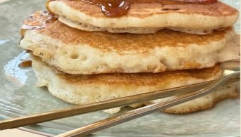 Hot cakes con miel